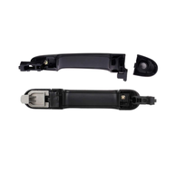 Kit de poignées de porte extérieures noires de remplacement pour Versa Sedan/Hatchback X-Trail Altima 2007-2012, ensemble de 2 pièces, OE 80640-EL12A