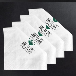 Serviettes en papier personnalisées <span class=keywords><strong>pas</strong></span> chères, impression personnalisée, logo couleur, 40x40, serviettes décoratives pour cocktails, serviettes en papier pour dîner de Noël - Product Image 3