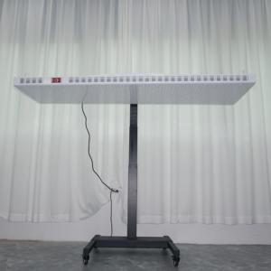 Appareils de sauna infrarouge à écran tactile pour tout le corps de la plus grande taille, soulagement de la douleur, panneau de luminothérapie rouge à 8 longueurs d'onde avec support électrique - Product Image 6