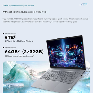 Thinkbook 14 2026 Ai แล็ปท็อปธุรกิจ14 "2.8K 120Hz IPS หน้าจอ Intel Core ultra 5 32GB RAM โลหะ - Product Image 3