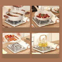 Vente en gros Mini cuisinière portable de camping de style moderne Cuisinière à brûleur Mini cuisinière à gaz