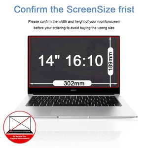 <span class=keywords><strong>Filtre</strong></span> de confidentialité <span class=keywords><strong>anti</strong></span>-espion bidirectionnel pour écran de 14 pouces, protection d'écran pour HUAWEI MateBook D 14 - Product Image 2