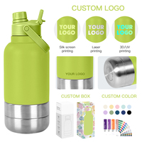 Vaso Térmico Aislado al Vacío de 32 oz con Tapa de Doble Uso, Acero Inoxidable 304, Logotipo Personalizado, Impresión en Toda la Superficie, Termo de Viaje