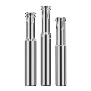 Strumenti di fresatura a tre denti di carburo solido Arden fresa per l'estremità di alluminio fresatrice applicabile ghisa di rame ML129000 - Product Image 3