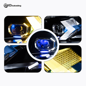 Kit de phares LED modifiés pour BMW X3 F25 2010-2013, style flèche, double couleur, projecteur LED DRL, clignotants séquentiels - Product Image 5