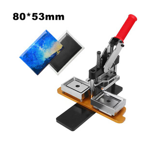 Tự làm tủ lạnh nam châm nút Máy làm hình chữ nhật ảnh nam châm và nút nhựa Điều kiện Mới - Product Image 3