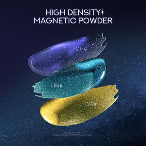 BBM Super Galaxy Cat Eye Gel Vibrant Colorful Shinning Gel Polish Cat Eye Nail New Trend Color Mixed Cat Eye Glitter Gel - Product Image 5