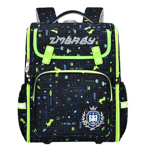 Elementary School <b>Backpack</b> <b>Large</b> <b>Capacity</b> One Piece Opening Space Bag Cartoon Childrens Shoulder Bag Unisex Student <b>Backpack</b> - Product Image 1