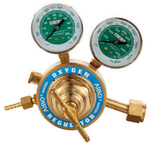 Amerikan tipi pirinç gövde ağır hizmet tipi basınç regülatörü oksijen regülatörü (2W16-2050) - Product Image 2