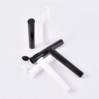 Tubes coniques en PP avec couvercle à charnière, bouchon sécurité enfant, tubes de rangement en plastique pour fleurs, vente en gros