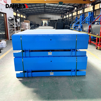 Pont de chargement hydraulique sur mesure de 10 tonnes en acier au carbone Q235, niveleur de quai pour camions porte-conteneurs