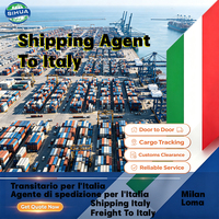 Agent de transport de fret, transport de marchandises, coursier vers l'Italie, Naples, transitaire, service logistique, expédition, livraison