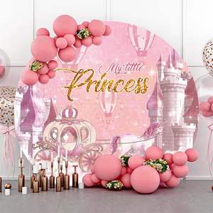 Carrozza di zucca <span class=keywords><strong>sfondo</strong></span> elastico In Stock <span class=keywords><strong>unicorno</strong></span> principessa castello reale mongolfiere fotografia <span class=keywords><strong>sfondo</strong></span> - Product Image 2