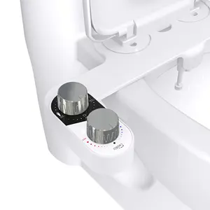2023 New Ultra Thin Bathroom Sanitation Body Cleaning Fresh Cold Water Built-in Toilet Bidet Attach Hot And Cold Seat Attachment