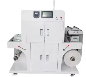 Máquina de impressão digital de etiquetas coloridas para pequenas empresas, preço industrial totalmente automático rolo a rolo