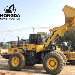 Chargeuse sur pneus d'occasion KOMATSU WA470-3 en bon état de fonctionnement Machine japonaise originale de haute qualité à vendre à des prix abordables - Product Image 1