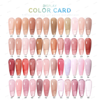JTING fournisseur professionnel d'ongles personnaliser Unique marque 48 couleurs Jelly Gel collection vernis à ongles ensemble boîte OEM/ODM conception personnalisée