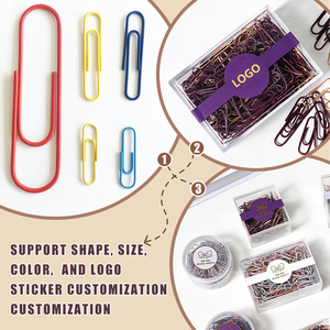 Tinh vi kinh doanh Vibe 240pcs hỗn hợp Rose Gold Clip chất kết dính của bạn Helper tinh tế cho gọn gàng không gian làm việc - Product Image 4