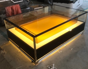 New Arrival thương mại Bar LED bảng tùy chỉnh hộp đêm Pub Disco Cocktail phòng chờ truy cập Tempered Glass thép không gỉ bảng - Product Image 2