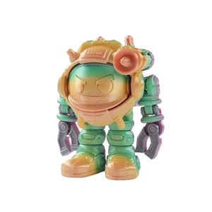 Ornements de jouets d'astronaute mecha volant imprimés en 3D, faits à la main, avec décoration colorée, créatifs, de pointe, pour collection et exposition mécanique. - Product Image 4