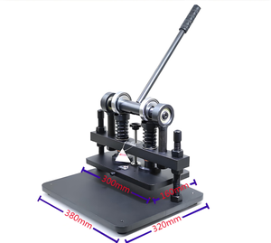Petite presse manuelle non hydraulique Machine de découpe échantillon de cuir formant des semelles de découpe vierges - Product Image 6