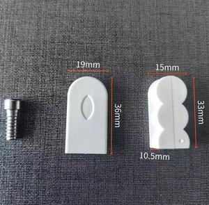 Conectores de Plástico para Muebles de 19 mm x 36 mm y 15 mm x 33 mm, Soportes para Estantes de Fácil Instalación para Armarios y Dormitorios - Product Image 1