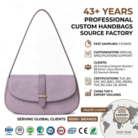Sac à bandoulière en cuir PU lilas, élégant et luxueux, avec fermoir à barre dorée, sac à rabat chic pour femme, sac à main quotidien, personnalisable OEM