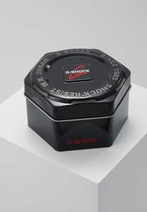 Boîte de rangement pour montres avec logo personnalisé, emballage cadeau OEM, boîte en métal noir hexagonale de luxe, boîte en étain noire fossile - Product Image 5