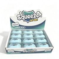 Jouet Squishy Savon de Simulation, Jouet Sensoriel Anti-Stress Moulable et Souple à Presser, Jouet de Farce pour Garçons et Filles