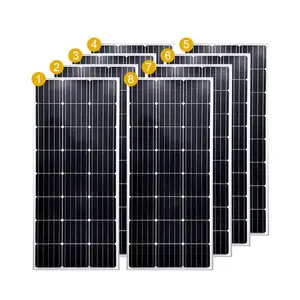 Panel surya Monocrystalline tinggi 670W modul PV Panel surya Mono untuk sistem tenaga surya dengan harga pabrik energi surya