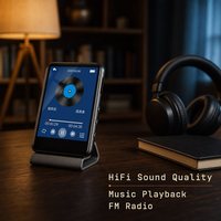 Lecteur MP3 OEM/ODM, prise en charge audio sans perte FLAC/WAV/APE, USB Type-C V2.0 pour écran de 2 à 4 pouces, autonomie de 20 heures, E-Book