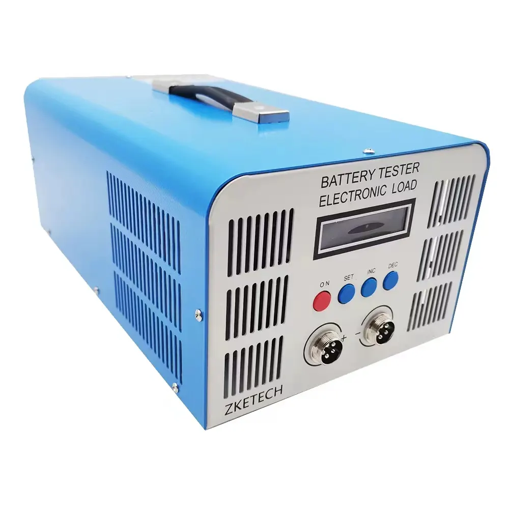 Probador de batería AC110V, 200W, 18x12x11 pulgadas, 5V, 40A, polímero de litio, capacidad de batería, probador de fuente de alimentación con Cable de prueba