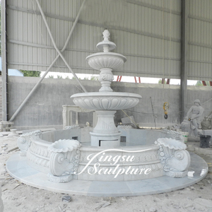 Decoración <span class=keywords><strong>de</strong></span> jardín al aire libre grande con gradas mármol <span class=keywords><strong>fuente</strong></span> <span class=keywords><strong>de</strong></span> agua - Product Image 5