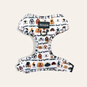 OEM & ODM Custom Dog Pet Harnesses Luxury Large Adjustable Leash and Harness Set Neoprene Material Personalized Features