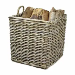 Los productos más vendidos, cestas de troncos de mimbre para decorar el hogar