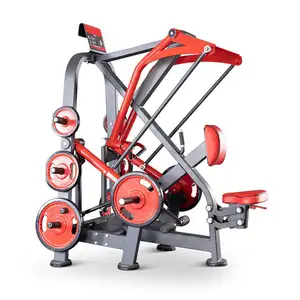 Toptan vücut egzersiz Fitness ekipmanları Iso yanal oturmuş kürek makinesi Panatta gücü spor makinesi plaka yüklü oturmuş satır