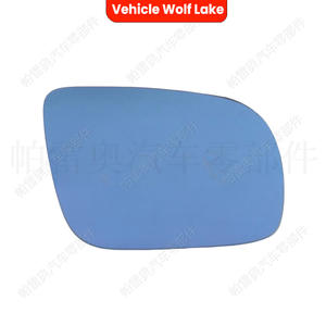 Lente de espejo retrovisor para vehículo Wolf Lake, cristal azul para Volkswagen Golf 4 B5 1998-2006, pieza de repuesto interior - Product Image 4