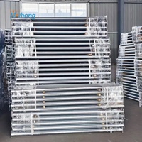 Puntal de Acero Ajustable para Cargas Pesadas, Soporte Antioxidante con Recubrimiento de Zinc para Taller y Construcción de Escaleras