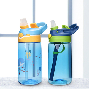 Xiaomi mijia — bouteille de boisson en plastique, bouteille personnalisée 500ml pour boisson, pour enfants écoliers - Product Image 2