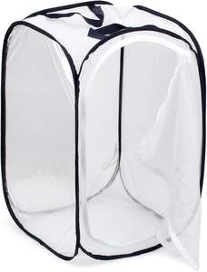 Böcek yetiştiriciliği için fermuar kapatma ile toptan katı desen örgü sürüngen ekran kafes - Product Image 4