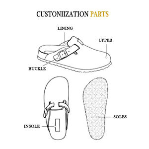 Sabots à talons pour femmes, sabots à plateforme cloutés avec bride arrière, talon compensé rétro à bout fermé, mules tendance, chaussures décontractées - Product Image 2