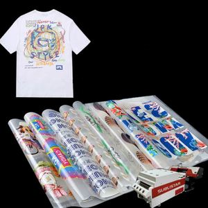 Impression de films DTF, designs DTF prêts à être pressés, film PET pour transfert thermique pour tissus DTF - Product Image 1