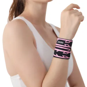 Aolkes氯丁橡胶透气可调运动健身房薄手腕保护套