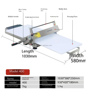 Một Mini <span class=keywords><strong>Pastry</strong></span> Xách Tay Bảng Nhỏ Top Tay Của Nhãn Hiệu Bánh Pizza Bột Sheeter Con Lăn Nơi Trú Ẩn Báo Chí flattener <span class=keywords><strong>Shetter</strong></span> Máy Ép - Product Image 3