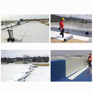 Thiết kế hiện đại TPO Giao hàng nhanh Roof gạch EPDM cao su CuộN tấm PVC linh hoạt màng chống thấm nước chuyển đổi ống chuyển đổi mái ngói - Product Image 6