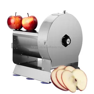 Ucuz fiyat patlıcan dilimleme makinesi kaliteli kök sebze dilimleme çok meyve kesici makinesi