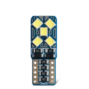 T10 xe góc ánh sáng bãi đậu xe ánh sáng dẫn con chip 2835 2smd 4SMD 6SMD 8smd 10SMD CANBUS DC 12V - Product Image 6