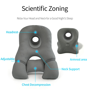 Disincollamento Retinico, Cura Oculare Post-Operatoria, <span class=keywords><strong>Vitrectomia</strong></span>, Posizione Prona, Cuscino in Memory Foam per Dormire Prono - Product Image 4