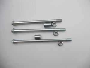 Axe de roue de moto compatible avec les composants Honda CT50, CT70, ST50 et ST70 - Product Image 2