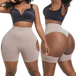 King Mcgreen Star Butt Lifter <span class=keywords><strong>Culotte</strong></span> <span class=keywords><strong>Fesse</strong></span> Ouvert Booty Shorts Sous-Vêtements De Mariage Hip Enhancer Shapewear Cul Push up Panty - Product Image 6